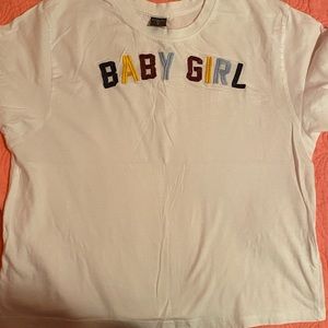 baby girl embroidered shirt